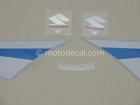 SUZUKI GSX-R 600 2005 BLUE WHITE DECAL KIT
