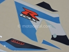 SUZUKI GSX-R 600 2005 BLUE WHITE DECAL KIT