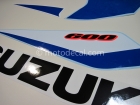 SUZUKI GSX-R 600 2005 YELLOW DECAL KIT
